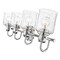 Z-Lite Kinsley 4 Light Vanity, Chrome And Clear Seeded 340-4V-CH - alternate 5